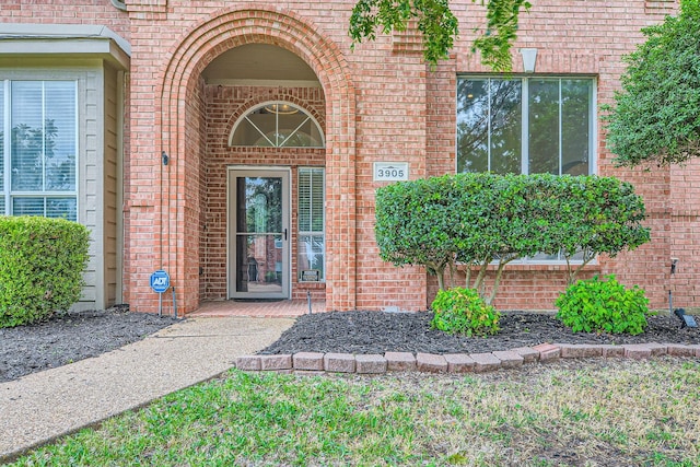 3905 Lakeside Dr, Rowlett, TX 75088 - property entrance with brick siding