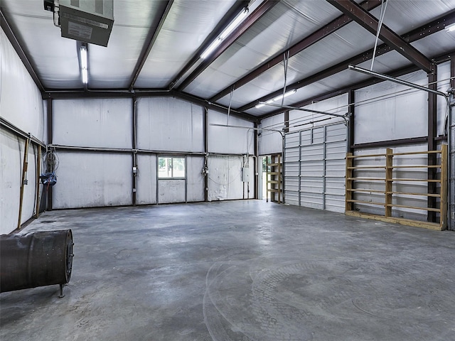 7275 Fm 455 W, Sanger, TX 76266 - garage featuring a heating unit