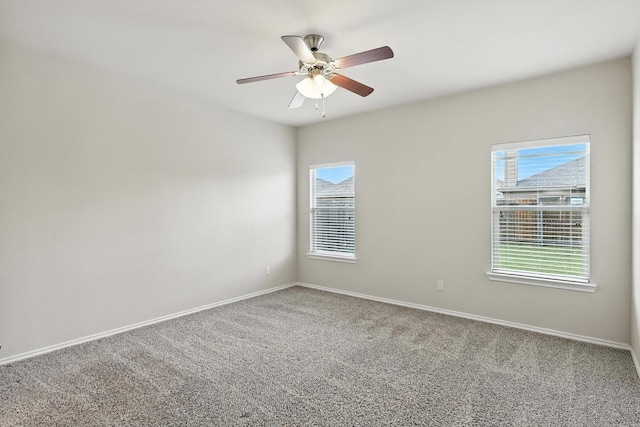 3112 Stonecrop Trl, Denton, TX 76226 - empty room with carpet flooring and ceiling fan