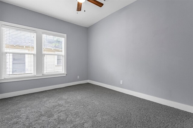 729 S Winnetka Ave, Dallas, TX 75208 - carpeted spare room with a ceiling fan and baseboards