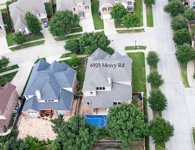 6925 Mercy Rd, Frisco, TX 75035 - aerial view of residential area