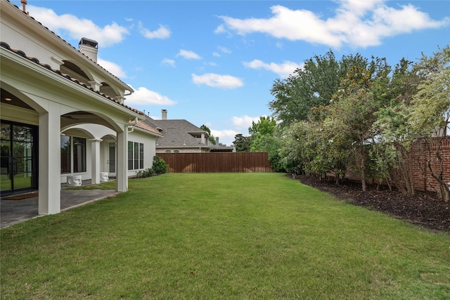 10388 Tobias Ln, Frisco, TX 75033 - view of yard featuring a patio area