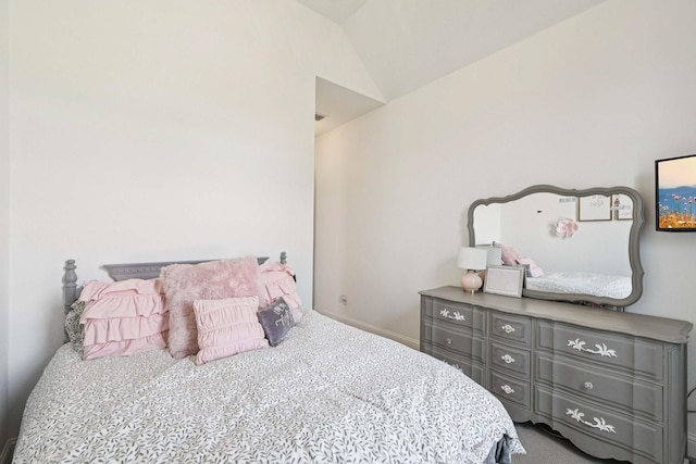 2816 Middleton Dr, Melissa, TX 75454 - bedroom with carpet flooring and lofted ceiling