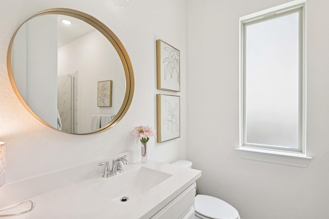 2816 Middleton Dr, Melissa, TX 75454 - bathroom with vanity and toilet