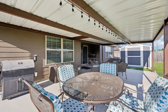 147 Cantle, Waxahachie, TX 75165 - view of patio with outdoor dining area and area for grilling