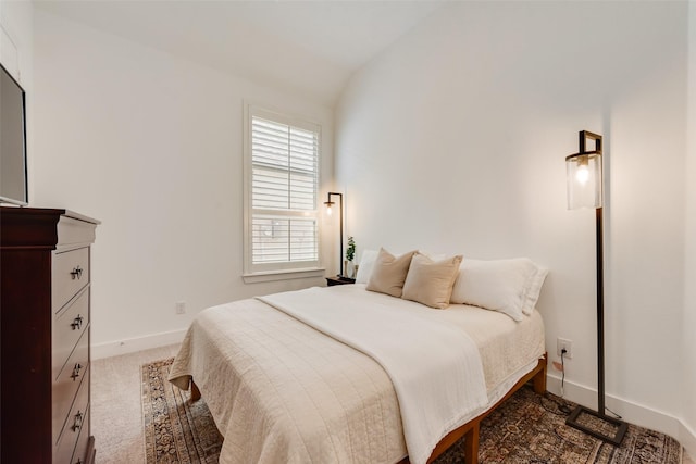 1124 Firecracker Dr, Justin, TX 76247 - bedroom with lofted ceiling and baseboards