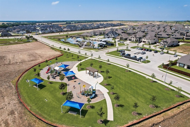 1124 Firecracker Dr, Justin, TX 76247 - aerial view of residential area