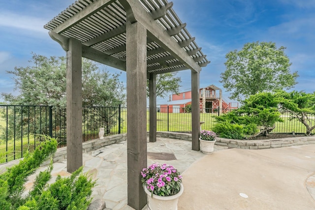 200 Sabine Creek Rd, Royse City, TX 75189 - view of patio / terrace featuring a pergola