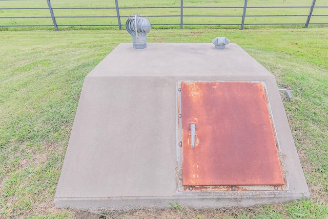 200 Sabine Creek Rd, Royse City, TX 75189 - entry to storm shelter