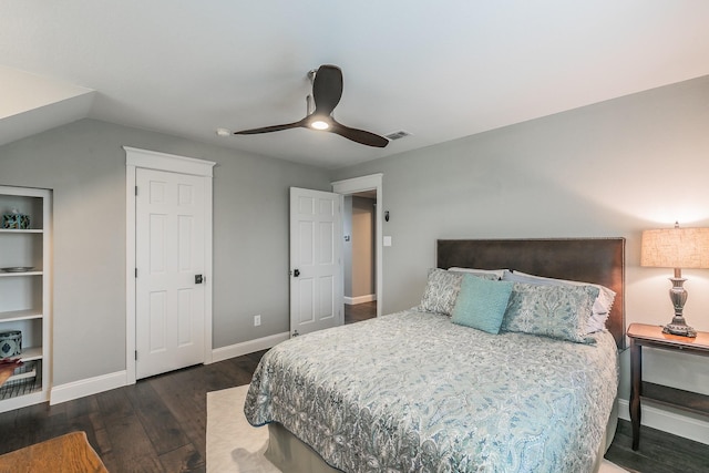 200 Sabine Creek Rd, Royse City, TX 75189 - bedroom featuring wood finished floors, baseboards, and a ceiling fan