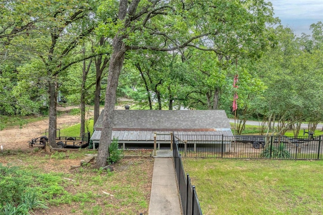 207 Wales Dr, Pottsboro, TX 75076 - view of front of house featuring a shingled roof