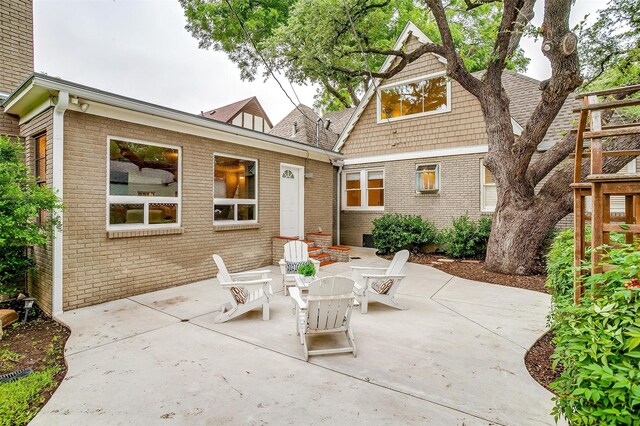 3201 Lamesa Pl, Fort Worth, TX 76109 - view of patio