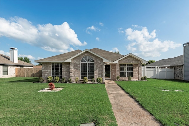 1326 Rosewood Ln, Lancaster, TX 75146 - ranch-style home featuring brick siding and roof with shingles