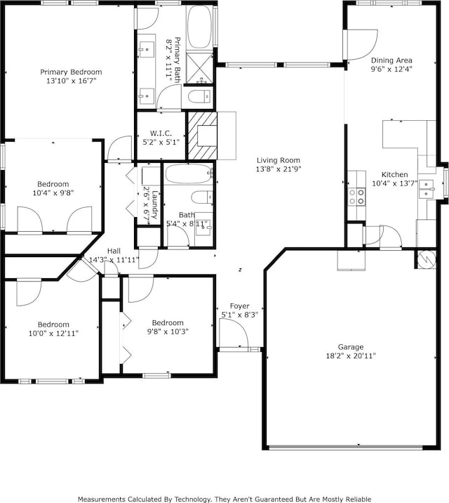 143 Westwood Dr, Rockwall, TX 75032 - floor plan / room layout