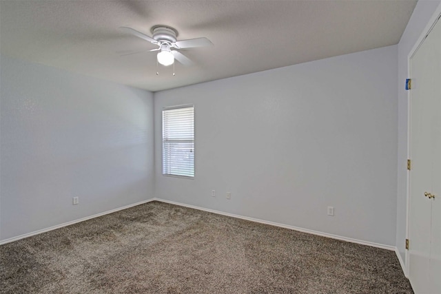 1103 Lynnwood Ct, Cleburne, TX 76033 - unfurnished room with carpet, a ceiling fan, and baseboards