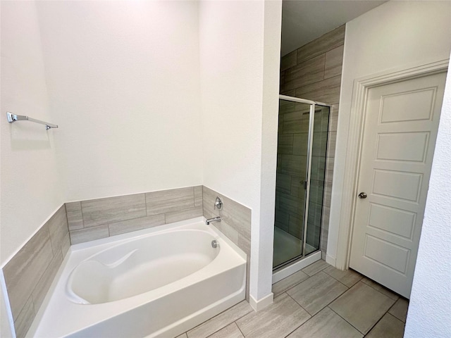 10029 Denali Dr, Little Elm, TX 75068 - full bathroom with a shower stall and a bath