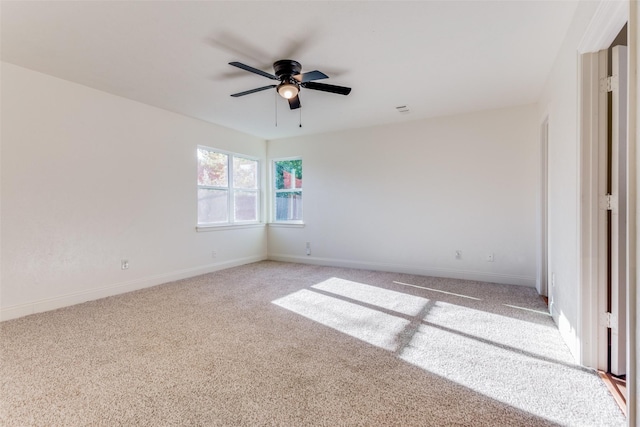 4704 S Drive, Fort Worth, TX 76109 - carpeted empty room with a ceiling fan and baseboards