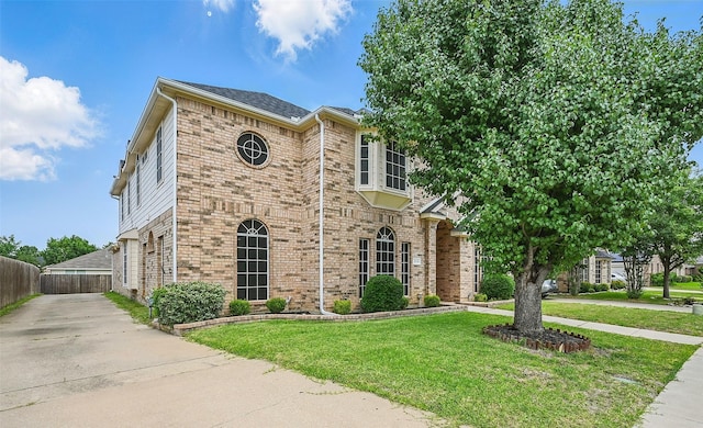 315 Hudson Falls Dr, Arlington, TX 76002 - view of front of home featuring concrete driveway and brick siding