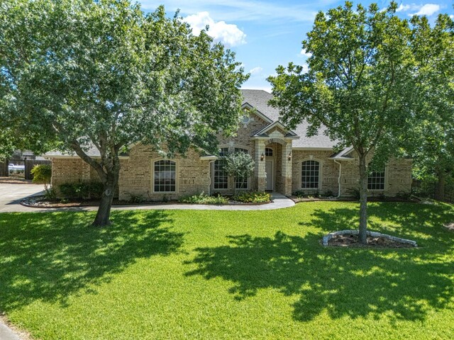 240 Lakeside Oaks Cir, Lakeside, TX 76135 - view of front of property featuring stone siding