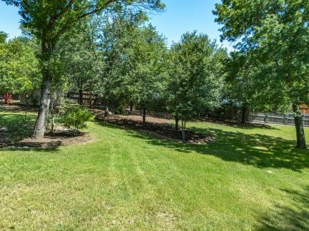 240 Lakeside Oaks Cir, Lakeside, TX 76135 - view of yard