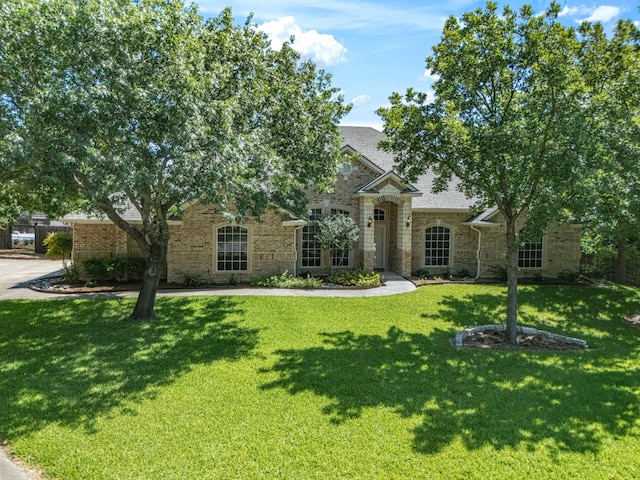 240 Lakeside Oaks Cir, Lakeside, TX 76135 - view of front of property featuring stone siding