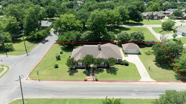 201 Wilson St, Whitesboro, TX 76273 - view of property location with property boundaries highlighted
