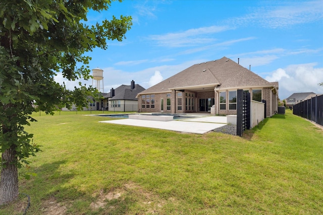 1211 Logan Trl, Lucas, TX 75002 - rear view of house featuring a patio and brick siding