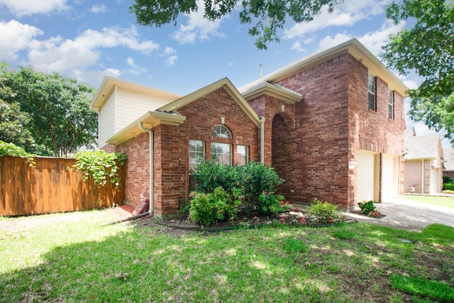 3010 Partridge Ln, Mckinney, TX 75072 - traditional home featuring brick siding, a garage, and concrete driveway