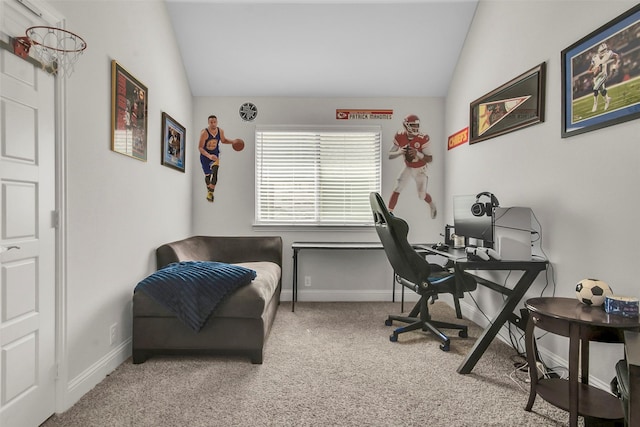 2309 Normandy Ave, Anna, TX 75409 - carpeted office with lofted ceiling and baseboards