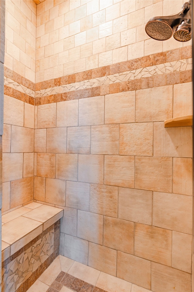 2454 Savanna Cir, Midlothian, TX 76065 - full bathroom with a tile shower