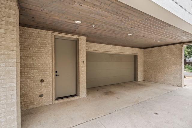 4133 Emerson Ave Unit 1, University Park, TX 75205 - view of garage