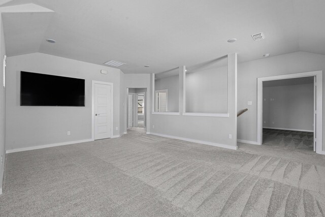 10650 Barrington Ln, Fort Worth, TX 76126 - carpeted spare room with lofted ceiling and baseboards
