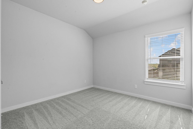 10650 Barrington Ln, Fort Worth, TX 76126 - carpeted empty room with vaulted ceiling and a smoke detector