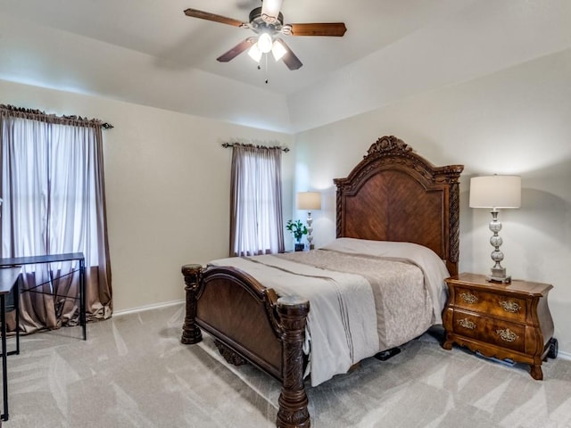 1071 Shepard Ln, Lavon, TX 75166 - bedroom featuring carpet flooring, baseboards, and ceiling fan