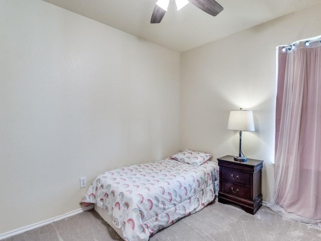 1071 Shepard Ln, Lavon, TX 75166 - bedroom featuring carpet floors, a ceiling fan, and baseboards
