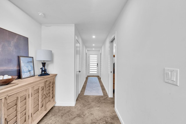 1223 Whispering Springs Dr, Tool, TX 75143 - corridor featuring recessed lighting and baseboards