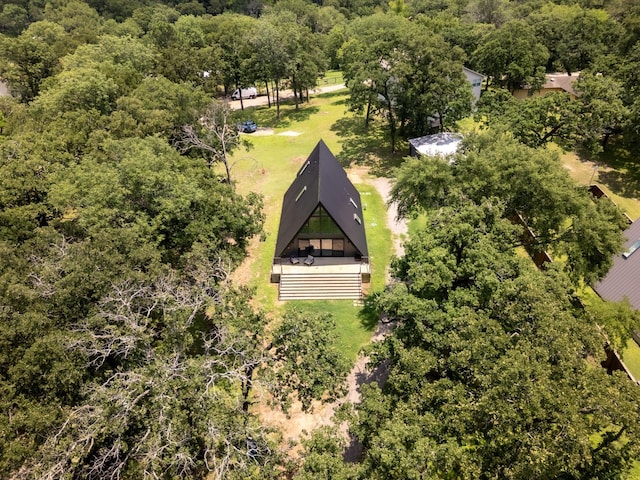 1223 Whispering Springs Dr, Tool, TX 75143 - view of subject property with a forest