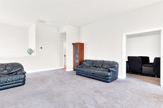 3912 River Bend St, Mckinney, TX 75071 - carpeted living room featuring baseboards