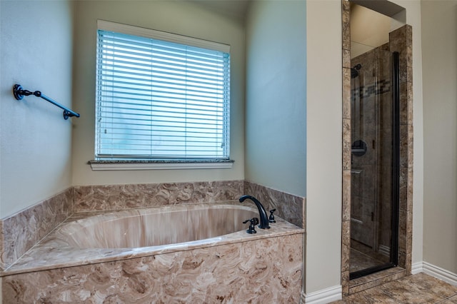 101 Aucuba Ln, Waxahachie, TX 75165 - full bath with a stall shower and a bath