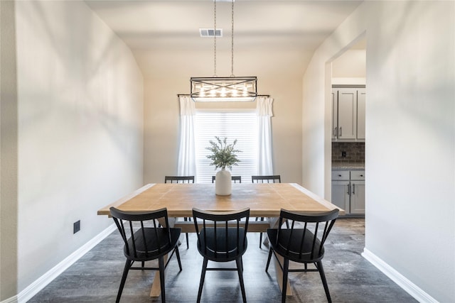 293 Cisco Trl, Forney, TX 75126 - dining space with baseboards and concrete floors