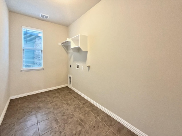 716 Setting Sun Trl, Mckinney, TX 75069 - washroom featuring hookup for an electric dryer, washer hookup, baseboards, and gas dryer hookup