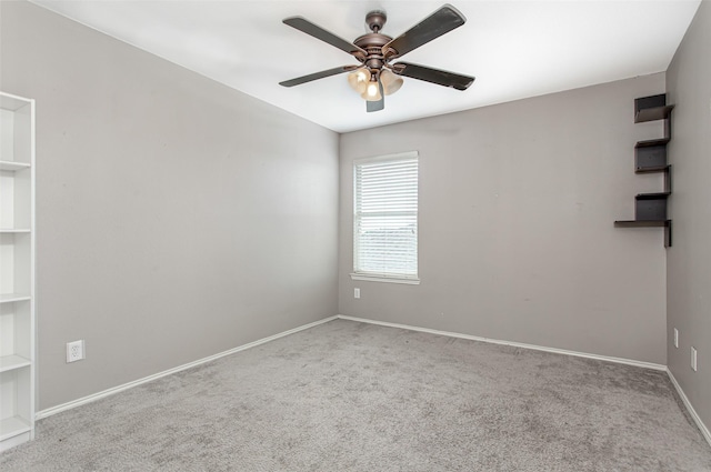 1253 Stone Ln, Celina, TX 75009 - carpeted empty room with a ceiling fan and baseboards
