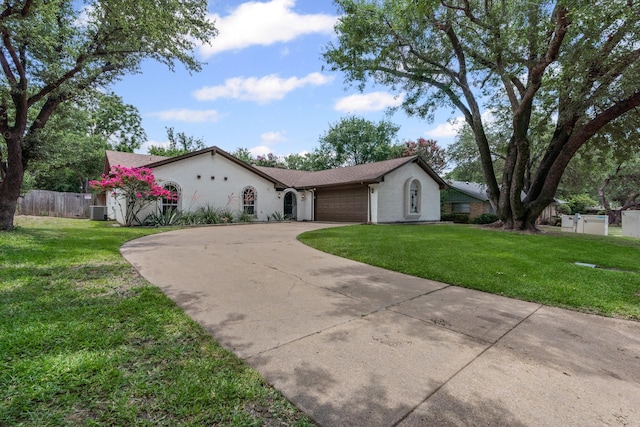 6417 Ponce Ave, Fort Worth, TX 76133 - single story home featuring a garage, driveway, and brick siding