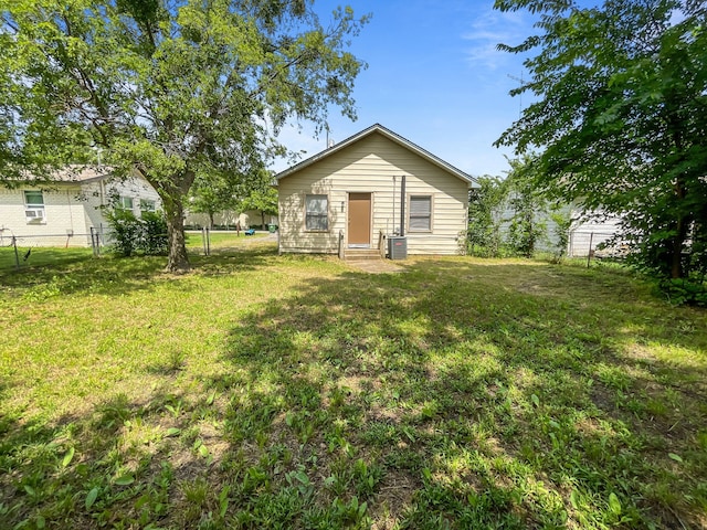 109 S 5th St, Sanger, TX 76266 - view of front of house with entry steps and central air condition unit