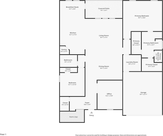 1225 Elmwood Dr, Cedar Hill, TX 75104 - room layout