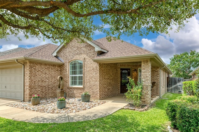 5141 Pinellas Ave, Fort Worth, TX 76244 - single story home featuring roof with shingles and brick siding