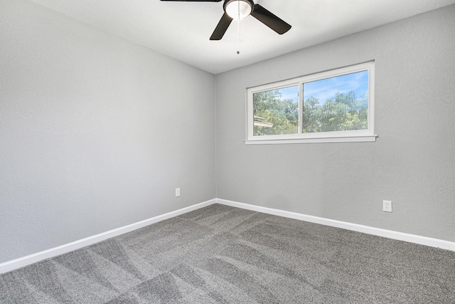 6412 Regal Rd, Forest Hill, TX 76119 - empty room featuring carpet and ceiling fan