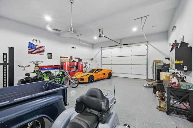 1330 Billingsley Dr, Waxahachie, TX 75167 - garage featuring a garage door opener