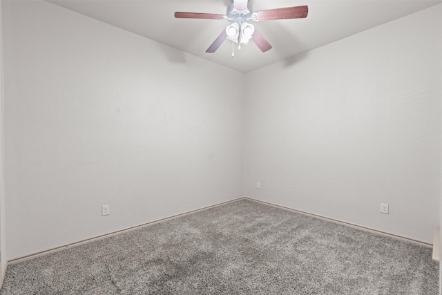 10409 Boxthorn Ct, Fort Worth, TX 76177 - carpeted empty room featuring ceiling fan and baseboards