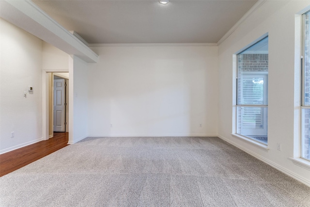 805 Evergreen Ct, Keller, TX 76248 - empty room featuring carpet flooring, crown molding, and baseboards